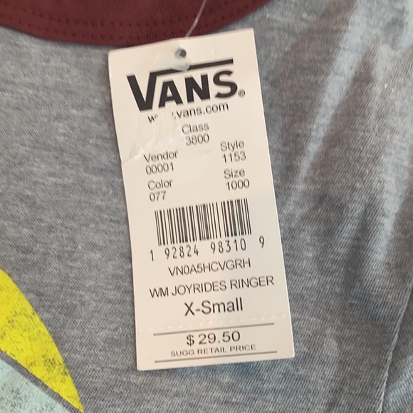Vans juniors XS t-shirt - Picture 2 of 4